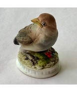 Vintage Lefton Porcelain Bird Figurine - Snow Bird - KW1637 - $275.07 MXN