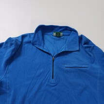 L.L. Bean RN#71341 Men's M REG L Blue 1/4 Zip Pullover Sweatshirt image 10