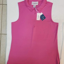 Nwt Ladies Tommy Bahama Raspberry Pink Sleeveless Golf Shirt Polo M L Xl - £31.31 GBP