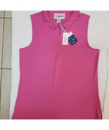 NWT Ladies TOMMY BAHAMA Raspberry Pink Sleeveless Golf Shirt Polo  M L XL - $761.39 MXN