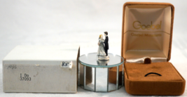 Goebel Olszewski Miniatures Bride Groom I DO Cake Topper Figurine 1986 w... - £58.97 GBP