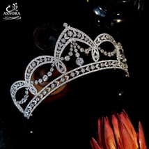 Oyal queen crown cubic zirconia bride wedding headdress hair accessories jewelry tiaras thumb200