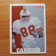 1991 Score #626 Mark Carrier - Team MVP -Tampa Bay Buccaneers - NFL - Fresh Pull - £1.41 GBP