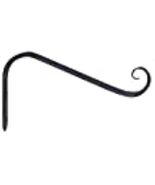 Green Thumb 89405GT Hanging Plant Hook, Angled, Black, 5-in. - Quantity 1 - $29.45 CAD