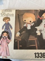 Vintage Little Vogue #1336 Cut (All Pieces There) And A doll Body With Shoe Sole - £22.33 GBP