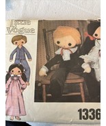 Vintage Little Vogue #1336 Cut (All Pieces There) And A doll Body With S... - £22.02 GBP