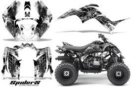 Yamaha Raptor 90 2016-2018 Graphics Kit Creatorx Decals Stickers Spiderx White - £110.75 GBP