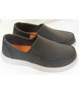 Soft Science Mens Frisco Pro Slip-on Shoes Size 9 Oiled Nubuck Charcoal - $59.38