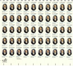 Dr. Mary Walker Army Surgeon Sheet of Fifty 20 Cent Postage Stamps Scott 2013 - £14.80 GBP