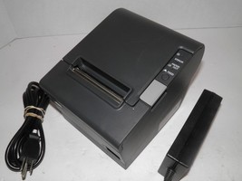 Epson M129H TM-T88IV Thermal POS Receipt Printer USB Printer w Power Supply - £80.08 GBP