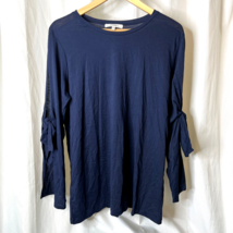 New Dorothee Schumacher Slit Sleeve Knit Shirt Top Sz 8 - £32.80 GBP