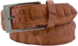 Kids Western Dress Belt Cognac Real Crocodile Skin Leather Casual Size 2... - $135.58 CAD