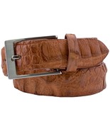 Kids Western Dress Belt Cognac Real Crocodile Skin Leather Casual Size 2... - $116.22 CAD