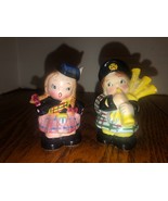 Vintage Miyao (PY) Scottish Boy &amp; Girl Salt &amp; Pepper Shakers-Bagpipes-Ja... - $31.38 CAD