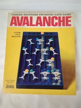 Vintage Parker Brothers Avalanche Game Glass Marbles 1966 - $52.00
