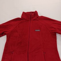 Columbia WL6439 Women's Red Benton Springs Full Zip Fleece Jacket Size Large image 11