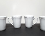 NEW RARE Pottery Barn Set of 4 Leila Stoneware Mugs 13.5 OZ  - £35.40 GBP