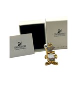 Swarovski Conductor Clown Crystal Memories Accessories Brooch Gold Tone ... - $35.00