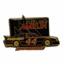 Sterling Marlin #44 Piedmont Racing Race Car Driver NASCAR Enamel Lapel Hat Pin - £11.71 GBP