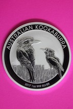 2017 Gem BU Australia Kookaburra Silver Same Coin In Pics Proof Like Surface 26 - £44.37 GBP