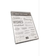 Stampin Up More Than Words Photopolymer Stamp Set 150069 - £11.64 GBP
