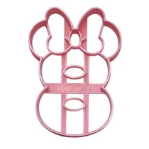 Minnie Mouse Themed Number Eight 8 Detailed Cookie Cutter Made In USA PR4558 - £3.16 GBP
