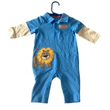 Jumping Beans Boys infant baby Size 3 Months Long Sleeve Pants Romper 1 ... - $9.89
