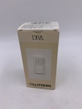 Lutron Diva DV-10P-LA 1000W Single Pole Preset Dimmer Switch Light Almond - £15.98 GBP