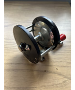 VINTAGE PENN  NO. 85  ( SEA BOY)  CASTING REEL  RED HANDLE - $17.10