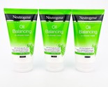 Neutrogena Oil Balancing In Shower Mask Lime Glycolic Acid 5.07oz Lot of 3 - $28.01