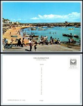 UK Postcard - St Ives, Harbour Beach D4 - £2.36 GBP