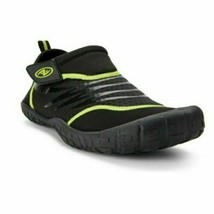 Athletic Works Mens Water Shoes Black Pool Shoes Beach  Size 13-14 - £26.33 GBP
