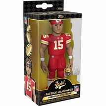 New Sealed 2021 Funko Gold Nfl Kc Chiefs Patrick Mahomes 5" Action Figure Chase - $49.49
