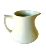 Creamer Pitcher White Porcelain China Inter-American 3&quot; tall Diner Style - £7.61 GBP