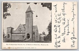 Warren PA Presbyterian Church Pennsylvania Postcard X27 - $6.95