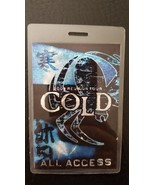 COLD - ORIGINAL 2008 REUNION TOUR LAMINATE BACKSTAGE PASS - $46.00
