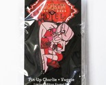 Hazbin Hotel Pin-Up Charlie + Vaggie Limited Edition Enamel Pin Vivziepop - $99.99