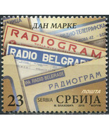 Serbia 2018. Stamp Day (MNH OG) Stamp - £0.77 GBP