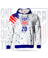 Abby Wambach #20 USWNT Soccer FIFA Women&#39;s World Cup Hoodie  - $72.47 CAD+