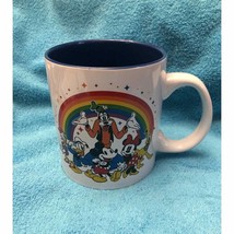 Mickey &amp; the gang “ Happy Thoughts” Rainbow Mug - $12.87