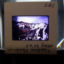 Lassen Volcanic National Park Mountain May 30, 1963 Found Slide Photo Kodachrome - £7.78 GBP