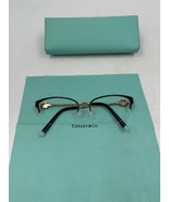 Tiffany &amp; Co. Eyeglass Frames NO LENS TF1141 Wire Bottom Includes Case a... - £68.58 GBP