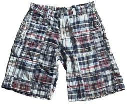 Vintage Old Navy Surplus Shorts Madras Plaid Mens 34 Chino Preppy Casual... - £21.96 GBP