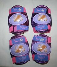 Disney Loving Princess Skating Set of 4 Play Elbow Knee Pads Protective ... - $8.32