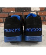 Heelys Straight Up Youth Size 6 Black Royal Blue - EXCELLENT CONDITION - $40.87 CAD
