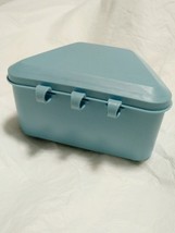 2-Denture Bath Cleaning Container Retainer Box Mouth Guard Storage heavy... - $18.69