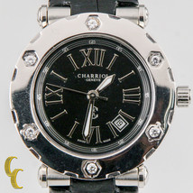 Charriol Stainless Steel Women&#39;s Colvmbvs Quartz Watch w/ Diamond Bezel - £1,412.27 GBP