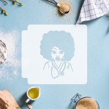 Afro Woman Nurse 783-G356 Stencil - £3.19 GBP+