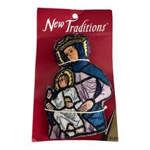 Vintage 1994 New Traditions Embroidered Madonna and Child Tree Topper – MJ Desig - €10,82 Vintage 1994 New Traditions Embroidered Madonna and Child Tree Topper – MJ Desig - €10,82 EUR