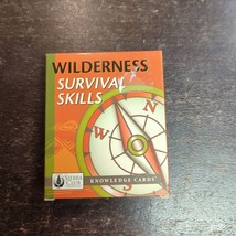 Wilderness Survival Skills- 48 Knowledge Cards- Sierra Club - £5.42 GBP